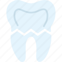 broken, chipped, dental, dentistry, tooth, 1