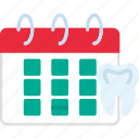 dentist, appointment, calendar, date, schedule, dental