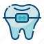 braces, brackets, dental care, dentist, health, orthodontic, tooth 