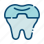 crowning, dental care, dental treatment, dentist, health, molar crown, tooth 