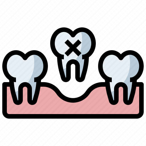 Clear, dental, dentist, healthcare, loss, medical, molar icon - Download on Iconfinder
