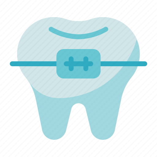 Braces, brackets, dental care, dentist, health, orthodontic, tooth icon - Download on Iconfinder