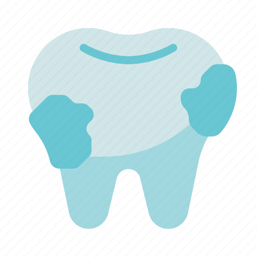 Caries, cleaning, dental care, dentist, health, tartar plaque, tooth icon - Download on Iconfinder