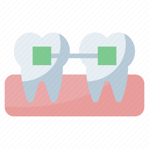 Braces, clear, dental, dentist, healthcare, medical, molar icon - Download on Iconfinder
