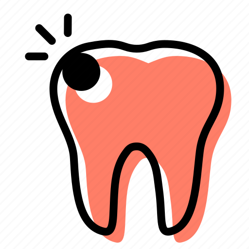 Caries, stomatology, dentistry, tooth icon - Download on Iconfinder