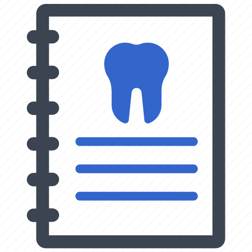 Treatment, dental care, report, teeth, tooth, receipt icon - Download on Iconfinder