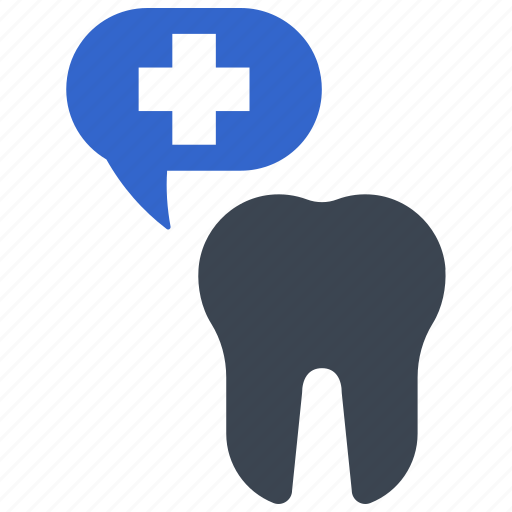 Comment, feedback, tooth, dental care, contract, helpline, support icon - Download on Iconfinder