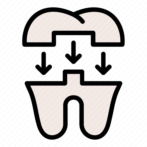 Dental, crown, implant, dentist icon - Download on Iconfinder
