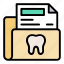 dental, record, document, file, tooth 