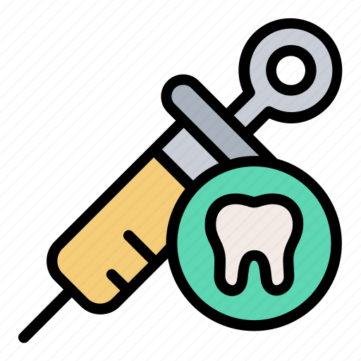 Dental, injection, syringe, tooth icon - Download on Iconfinder