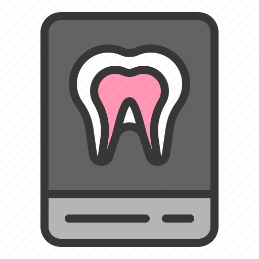 Dental, dentist, dentistry, teeth, tooth, x-ray, x-ray film icon - Download on Iconfinder