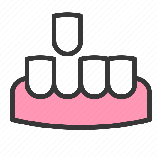 Dental, dentistry, gum, medical, missing tooth, teeth, tooth icon - Download on Iconfinder