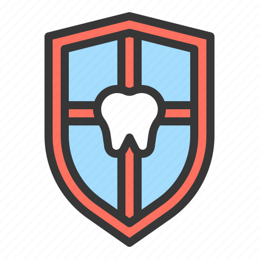 Dental, dentistry, emblem, guard, shield, teeth, tooth icon - Download on Iconfinder