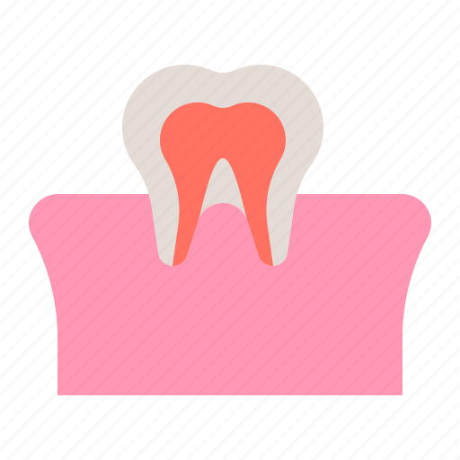 Dental, dentist, dentistry, gums, teeth, tooth, tooth and gum icon - Download on Iconfinder