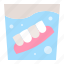 dental, dentist, dentistry, denture, glass, gums, water 