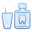 bottle, care, dental, dentist, health, hygiene, liquid, mouth, oral 