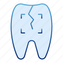 tooth, cracked, dental, health, human, care, dent, dentist, dentistry