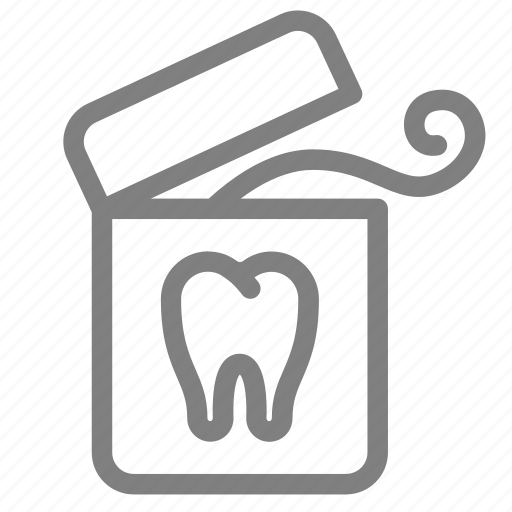 Dental, floss, health, tooth icon - Download on Iconfinder