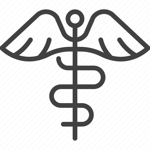 Caduceus, medical, insignia, pharmacy icon - Download on Iconfinder