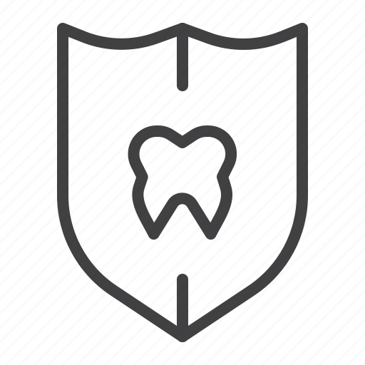Shield, tooth, insurance, dental icon - Download on Iconfinder
