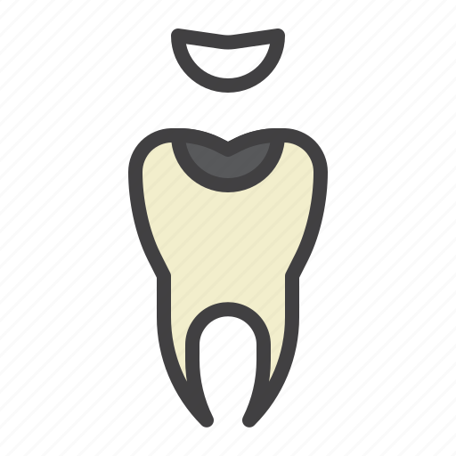 Decayed, tooth, dental, treatment icon - Download on Iconfinder