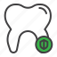 dental, shield, tooth, protection 