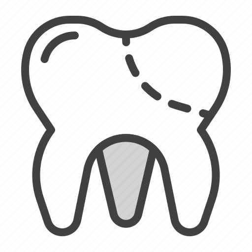 Molar, tooth, dental, root icon - Download on Iconfinder
