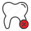 remove, tooth, dental, cross 