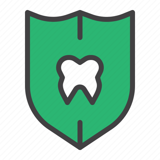 Shield, tooth, protect, dental icon - Download on Iconfinder