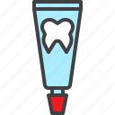 toothpaste, tube, gel, dental