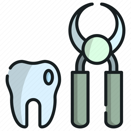 Forceps, tool, tooth, extract, dental, equipment icon - Download on Iconfinder
