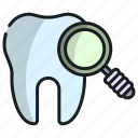 tooth, zoom, dentist, magnifying, oral, hygiene