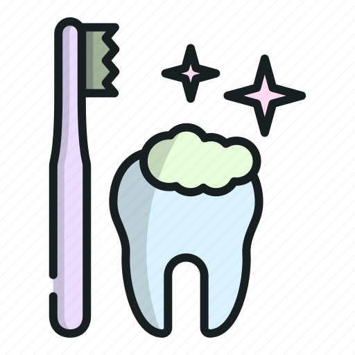 Toothbrush, brush, tooth, hygiene, dental care, paste icon - Download on Iconfinder