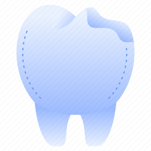 Broken, tooth, crack, decay icon - Download on Iconfinder