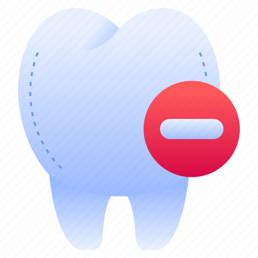 Tooth, remove, delete, teeth, dental icon - Download on Iconfinder