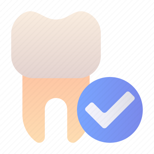 Checked, check, mark, tooth, teeth icon - Download on Iconfinder
