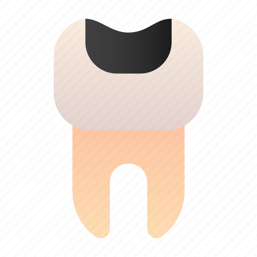 Holed, tooth, hole, dentist icon - Download on Iconfinder