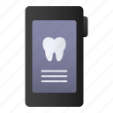 smartphone, call, tooth, dentist