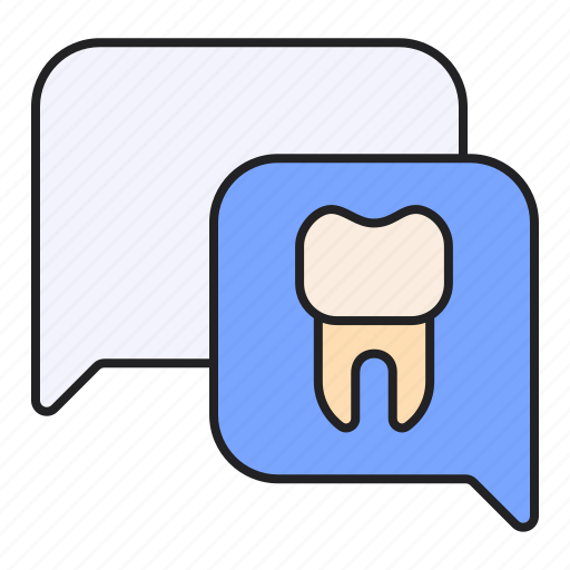 Chat, conversation, teeth, tooth icon - Download on Iconfinder