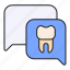 chat, conversation, teeth, tooth 