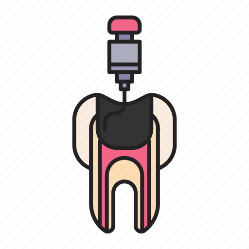 Compressed, air, clean, tooth, dentist icon - Download on Iconfinder