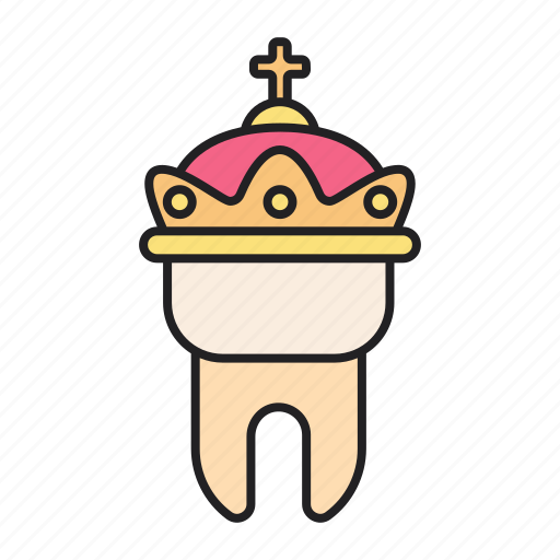 Dental, crown, dentist, tooth icon - Download on Iconfinder