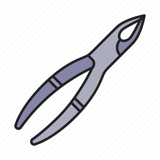 Forceps, extraction, dentist, equipment icon - Download on Iconfinder