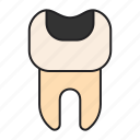 holed, tooth, hole, dentist