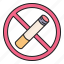no, smoke, forbidden, cigarette, signaling 