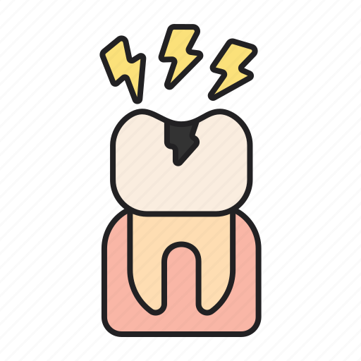 Pain, cavity, caries, tooth icon - Download on Iconfinder
