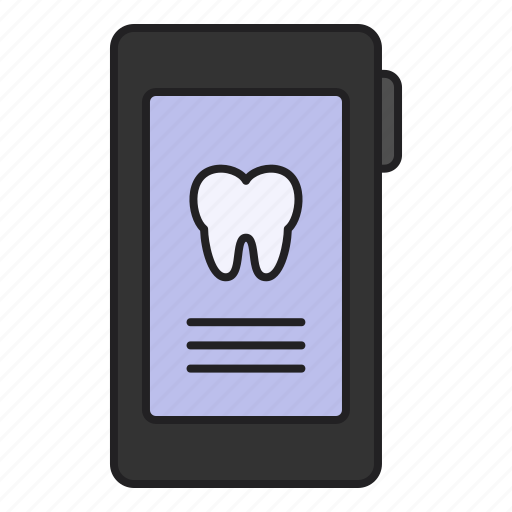 Smartphone, call, tooth, dentist icon - Download on Iconfinder