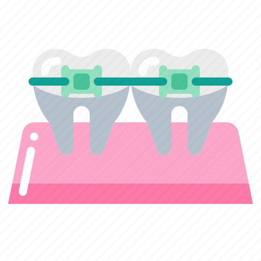 Braces, dental, dentist, teeth, tooth icon - Download on Iconfinder