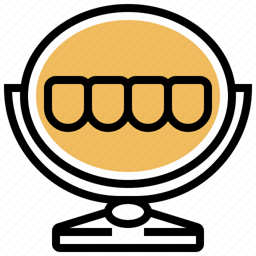 Beauty, mirror, reflection, smile, teeth icon - Download on Iconfinder