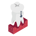 dental treatment, tooth cap, crown, dentistry, new teeth, replacment, plastic tooth